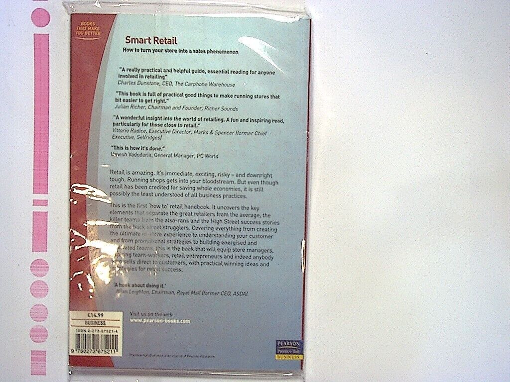 Richard Hammond - Smart Retail: Turn your store into a sales phenomenon PB New