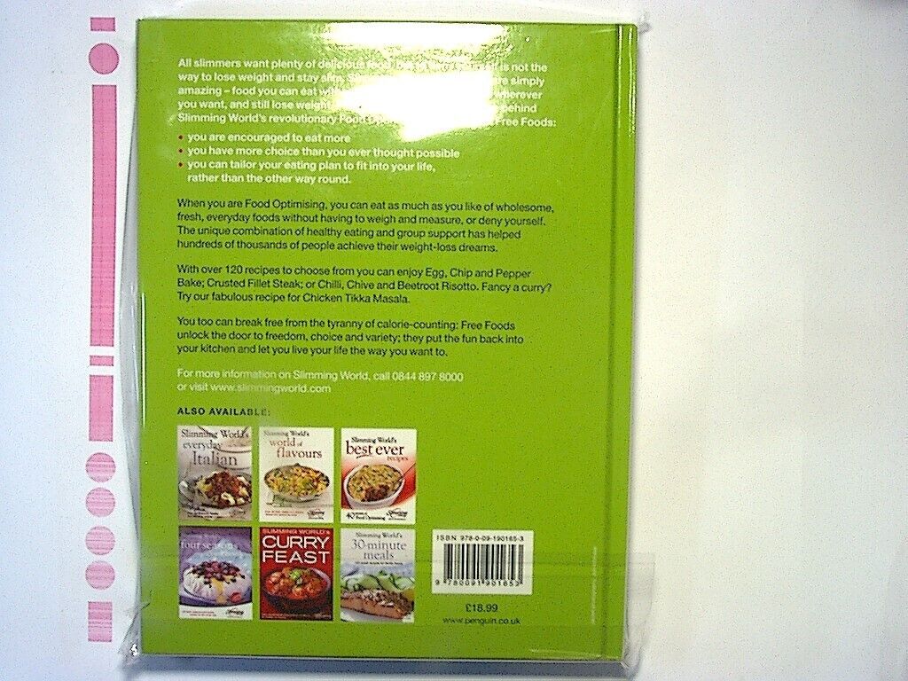 Slimming World Free Foods: Guilt-free food whenever you're hungry Hardcover New