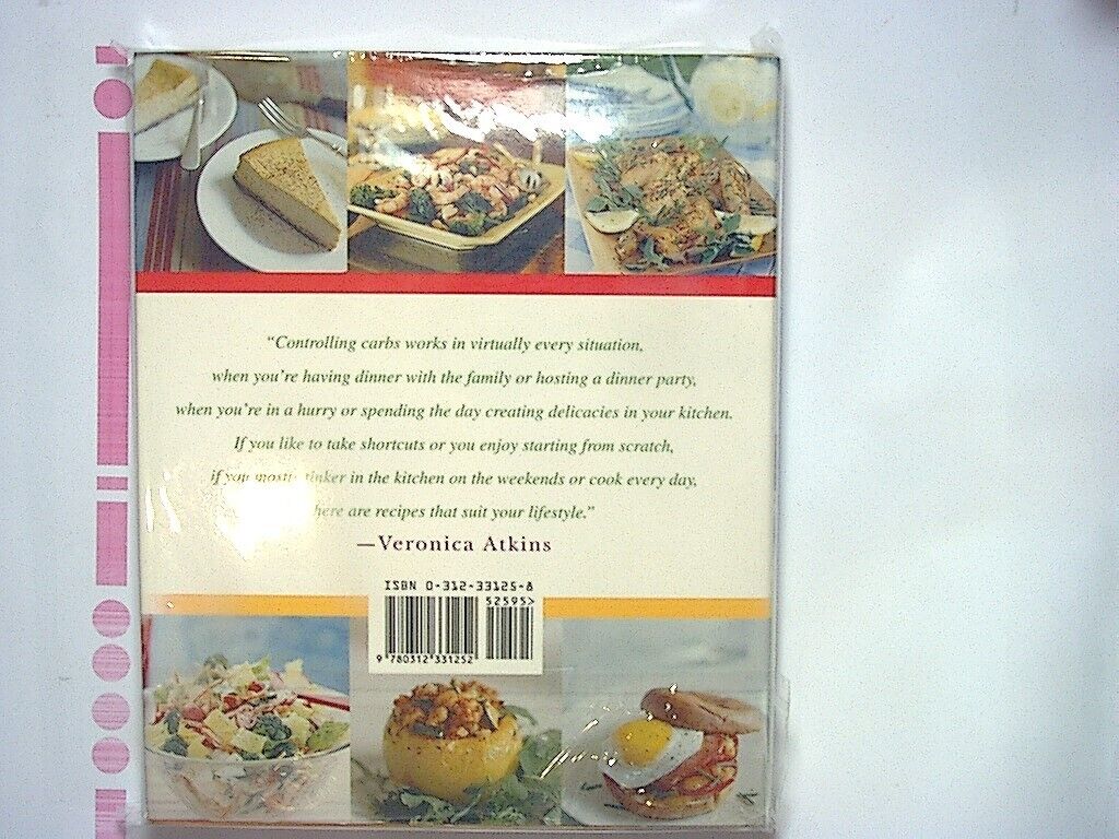 Veronica Atkins - Atkins for Life Low-Carb Cookbook Hardcover New