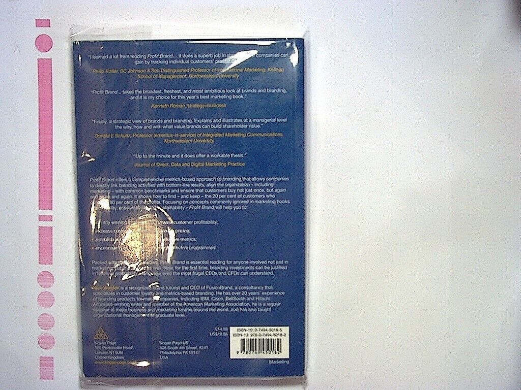 Nick Wreden - Profit Brand: How to Increase the Profitability Paperback New