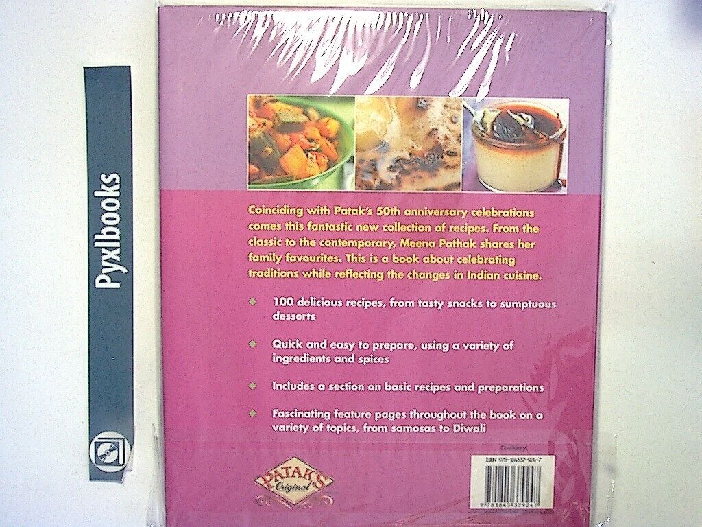 Meena Pathak Celebrates Indian Cooking Hardcover NEW