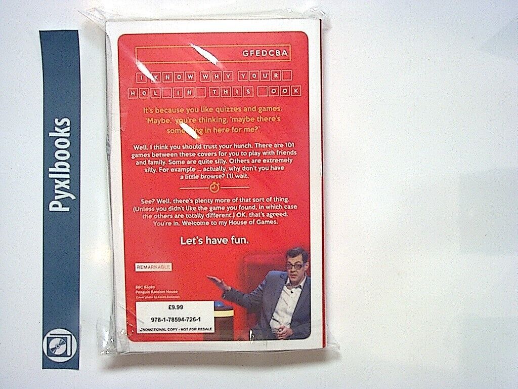 Richard Osman's House of Games paperback New