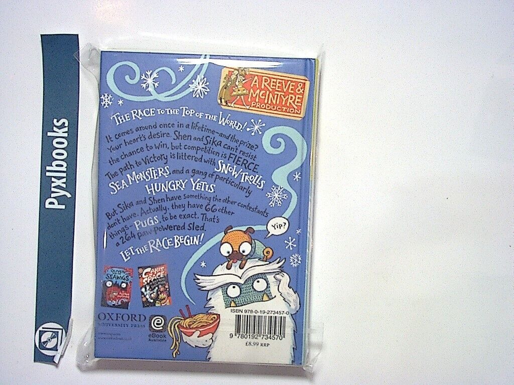 Philip Reeve & Sarah McIntyre - Pugs of the Frozen North Hardcover New