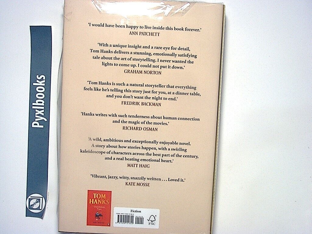 Tom Hanks - The Making of Another Major Motion Picture Masterpiece Novel HB New