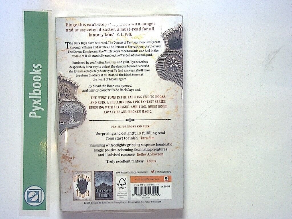 Melissa Caruso - Ivory Tomb (Rooks and Ruin) PB New