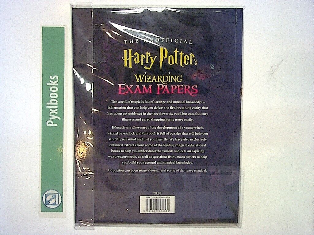 The Unofficial Harry Potter Wizarding Exam Papers PB New