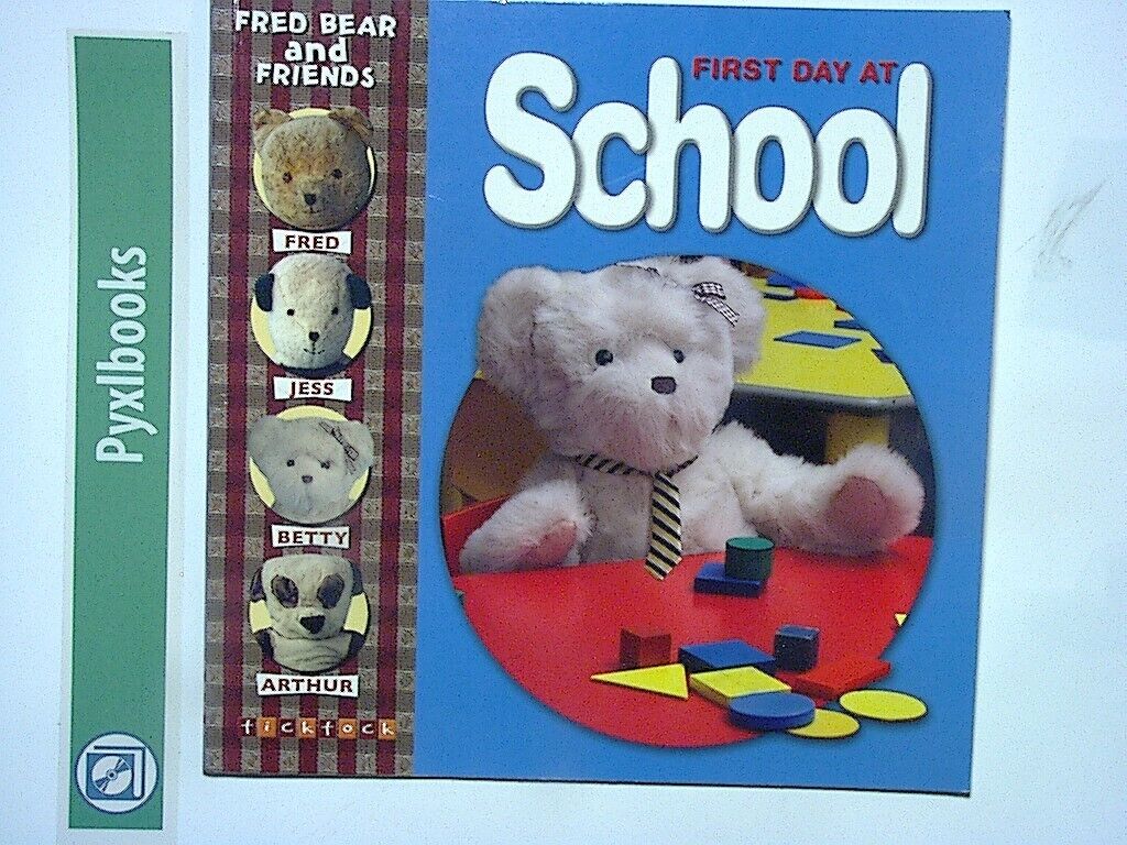 4 x Fred Bear & Friends Book Bundle - New House, Doctors, School & Dentist