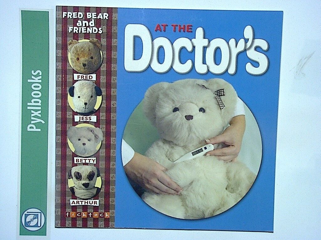 4 x Fred Bear & Friends Book Bundle - New House, Doctors, School & Dentist