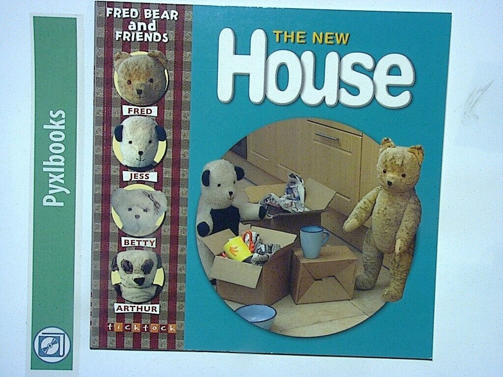 4 x Fred Bear & Friends Book Bundle - New House, Doctors, School & Dentist