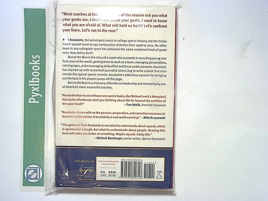 Paul Assaiante & James Zug - Run to the Roar: Coaching to Overcome Fear PB New