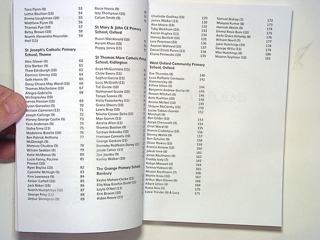 Once Upon a Dream - Young Writers Oxfordshire 2017 Ed: Donna Samworth PB New