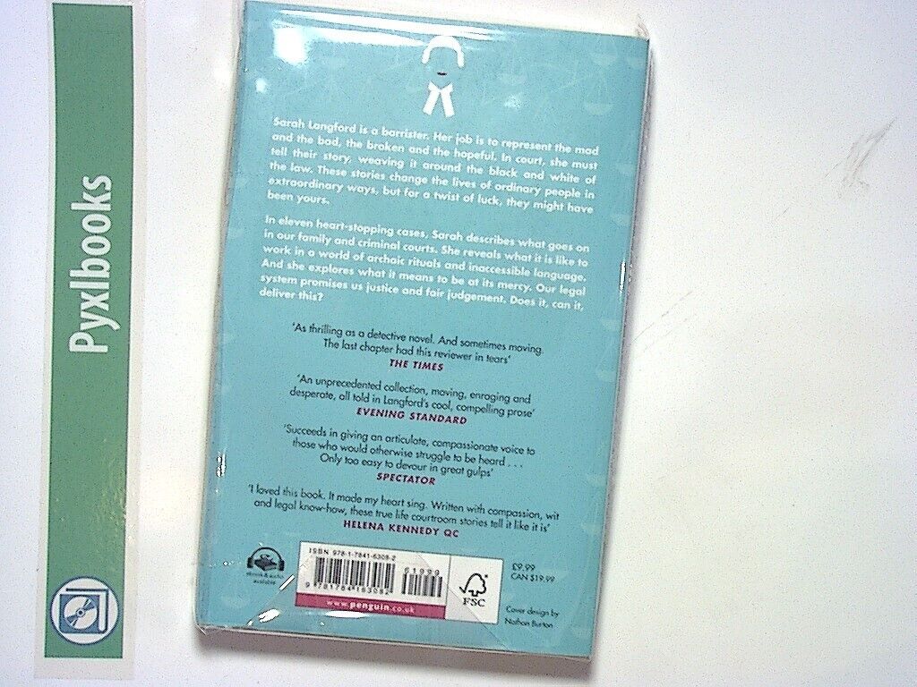 Sarah Langford - In Your Defence: True Stories of Life and Law PB NEW