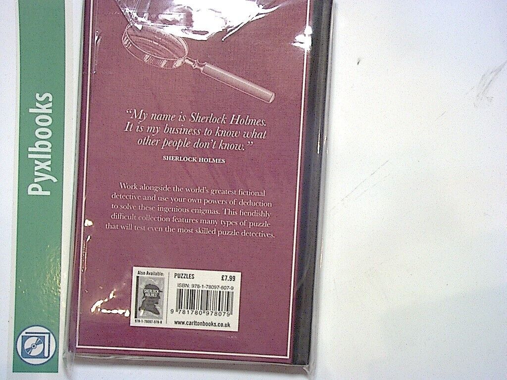 Sherlock Holmes' Fiendish Puzzles: Riddles, enigmas and challenges PB New