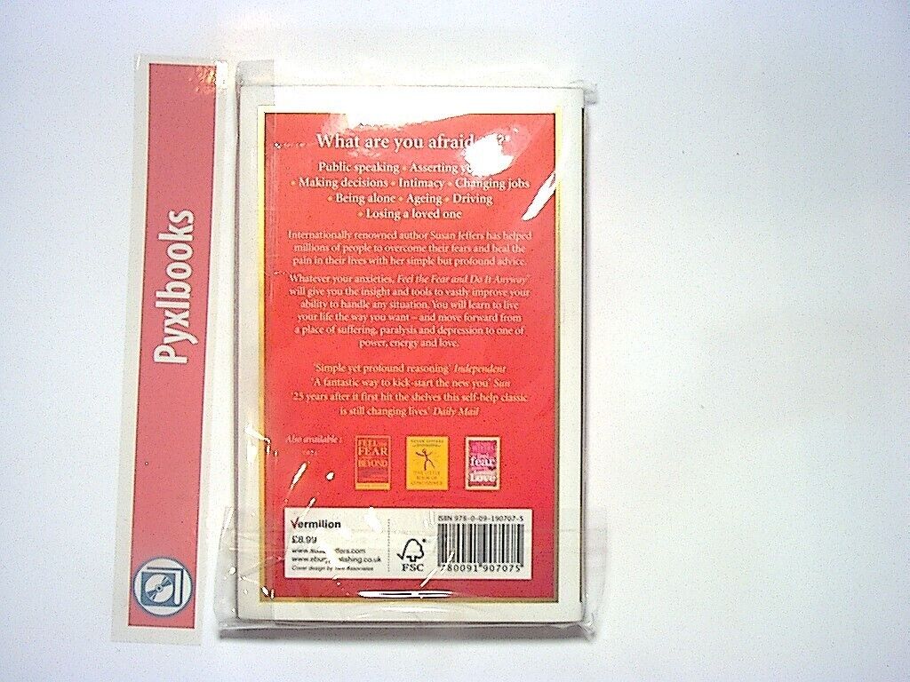 Susan Jeffers - Feel The Fear And Do It Anyway PB New