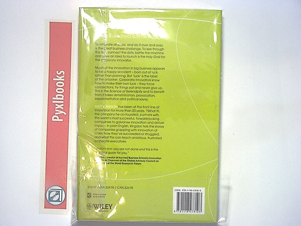 Matt Kingdon - The Science of Serendipity: How to Unlock Innovation PB New