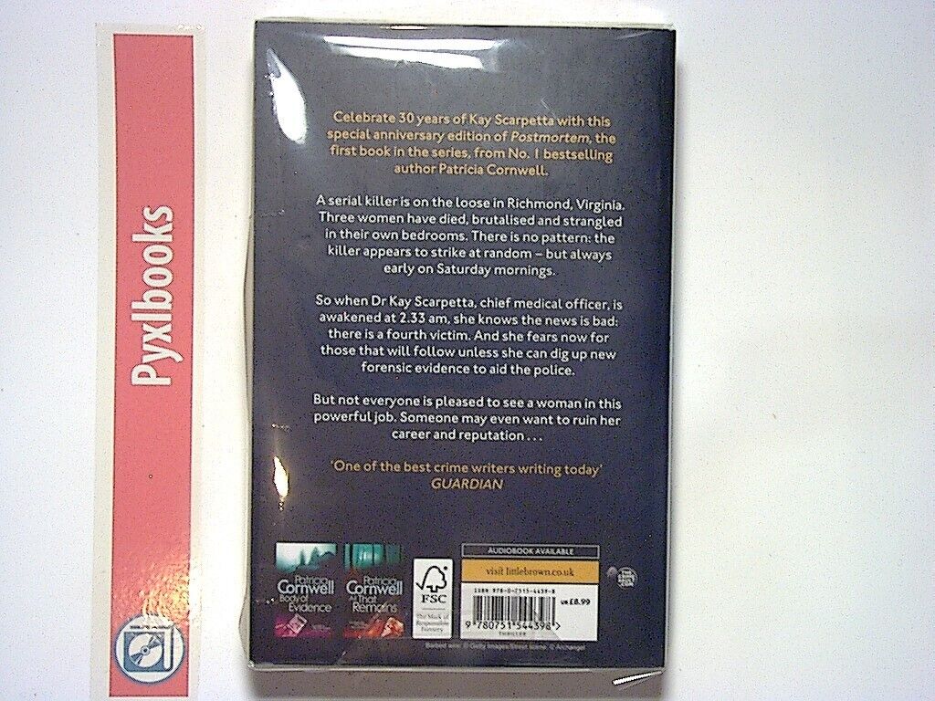 Patricia Cornwell - Postmortem (Scarpetta Series 1) PB New