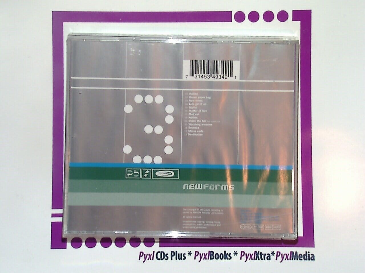 Roni Size / Reprazent New Forms CD Nr Mint