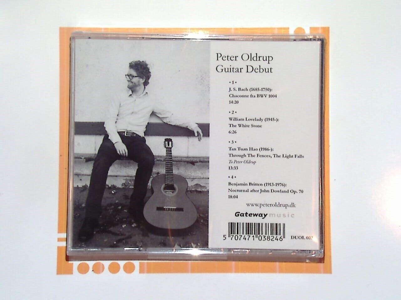Peter Oldrup Guitar Debut CD New & Factory Sealed