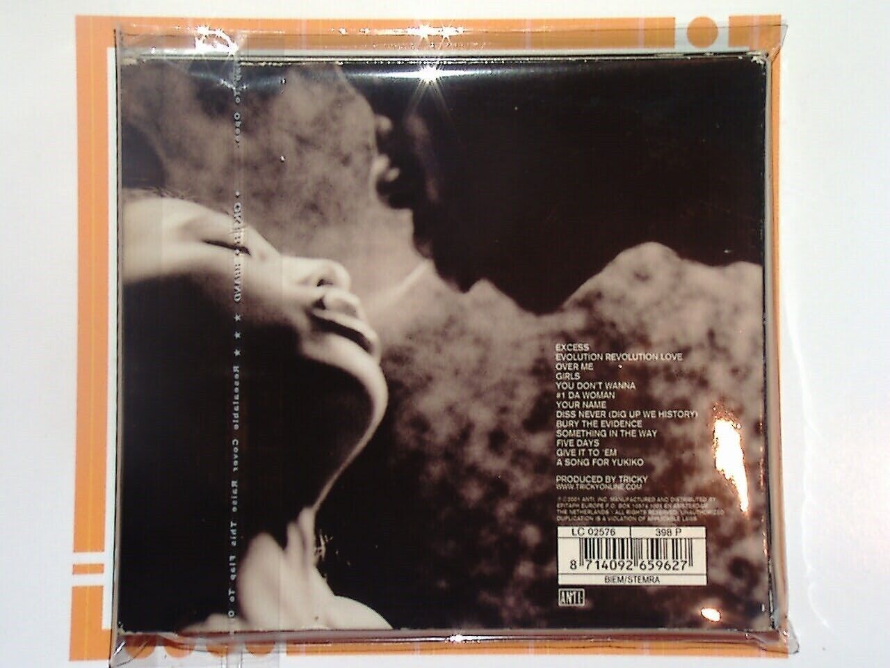 Tricky Blowback CD Mint