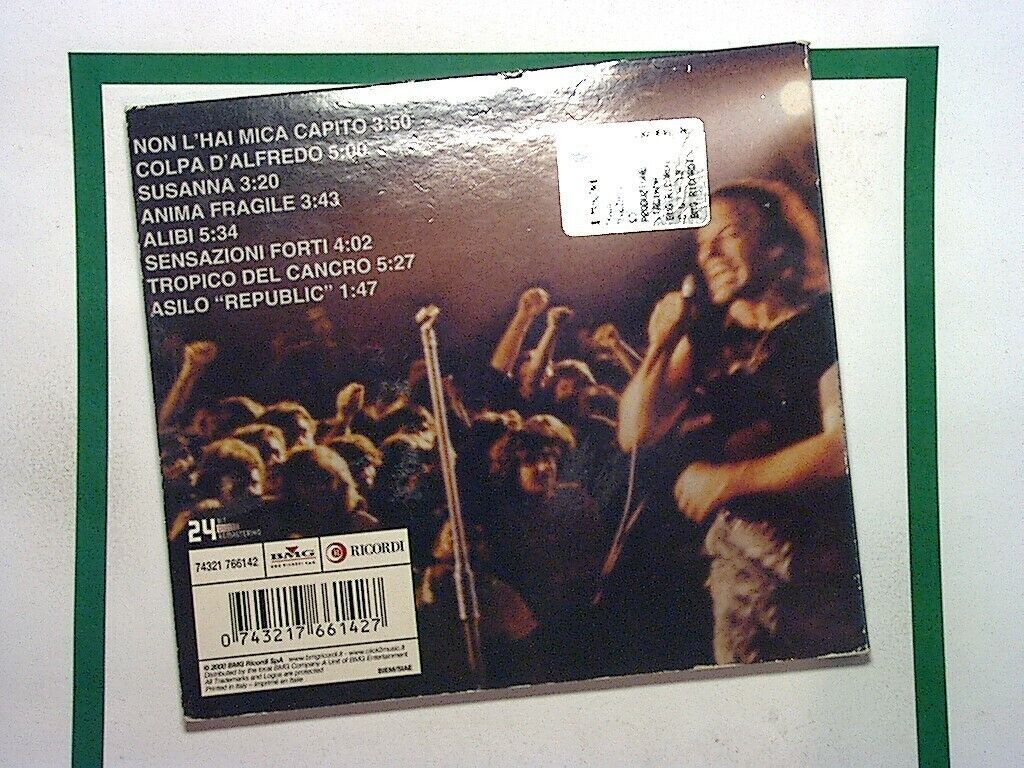 Vasco Ross	Colpa D'alfredo CD Mint