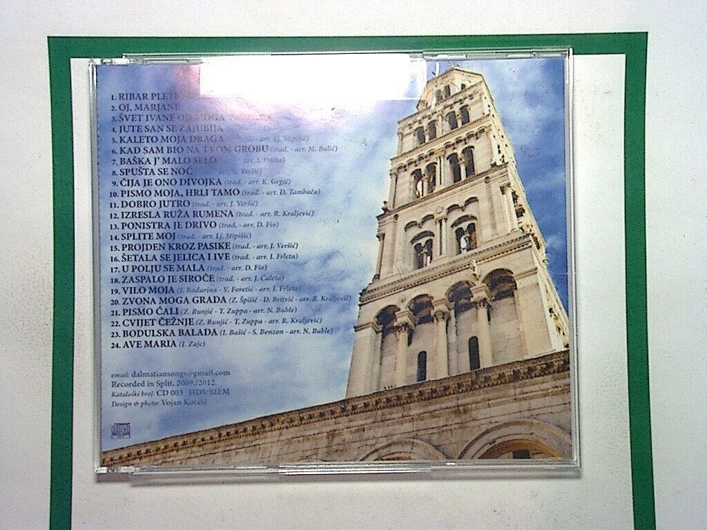 Traditional Dalmatian Songs CD Mint