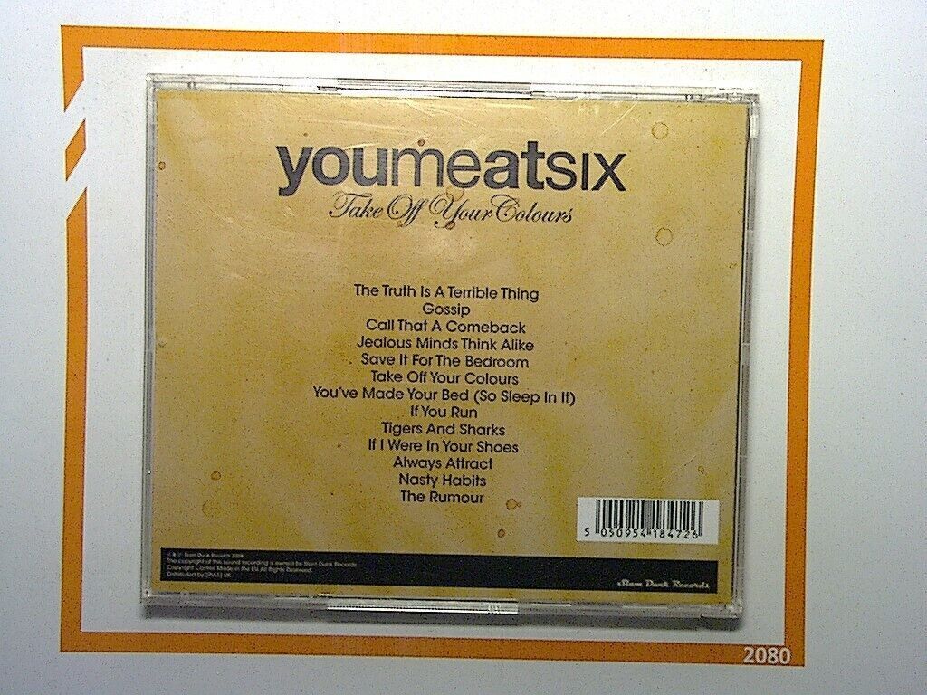 You Me at Six - Take Off Your Colours CD Mint