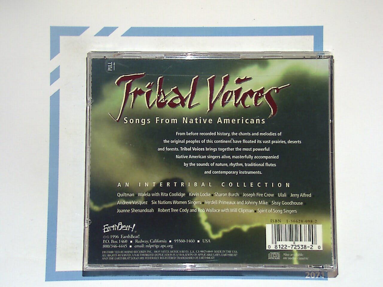 Tribal Voices: Songs From Native Americans CD Mint