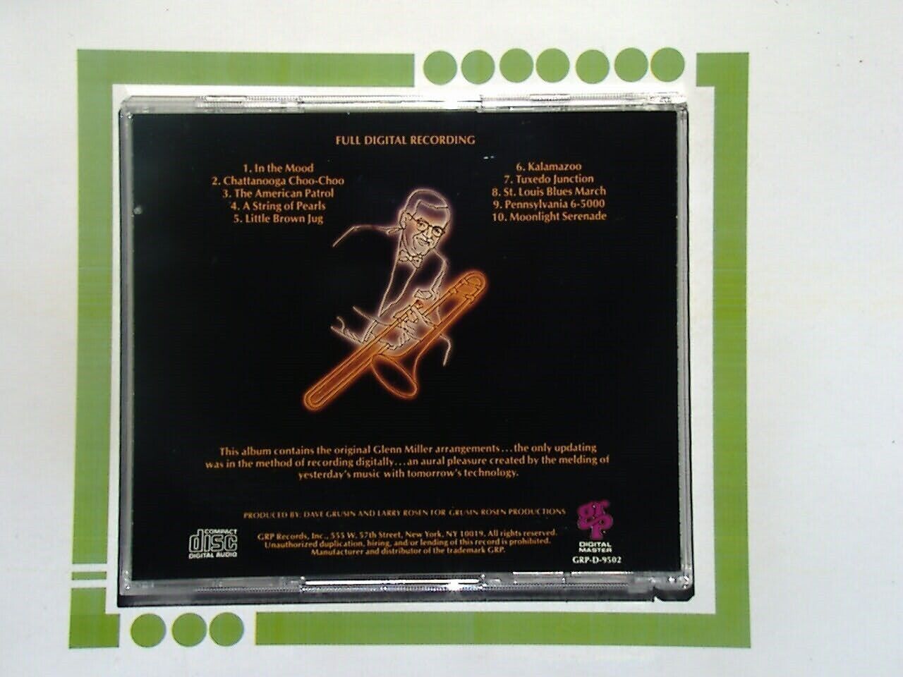 The Glenn Miller Orchestra In The Digital Mood CD Mint