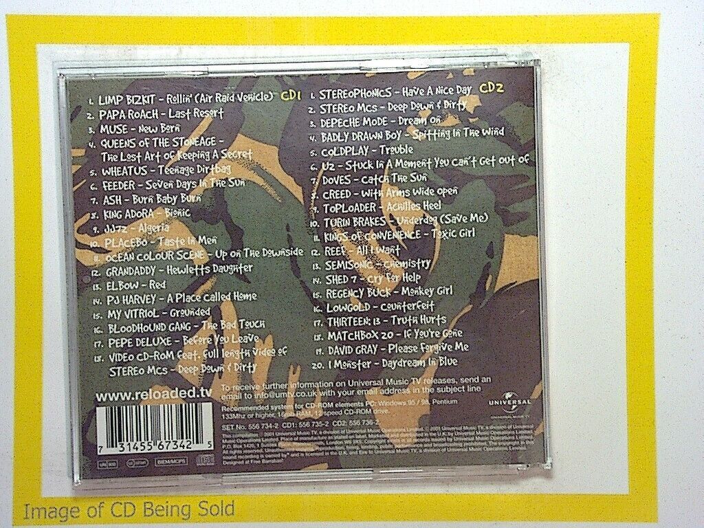 Various Artists	Reloaded 3  2CD Mint