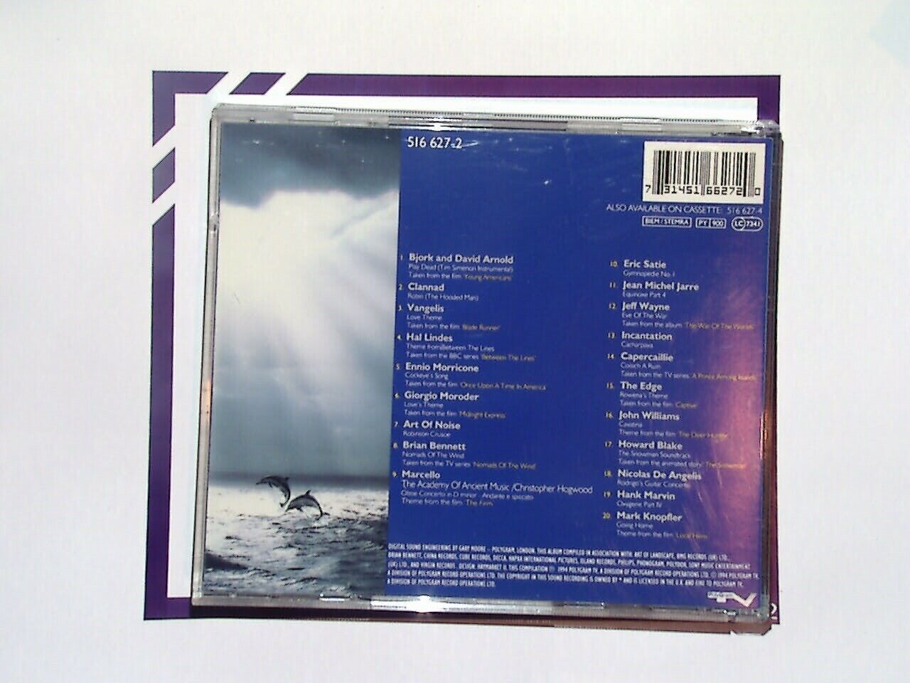 Various Artists  Senses-Contemporary Moods CD Mint