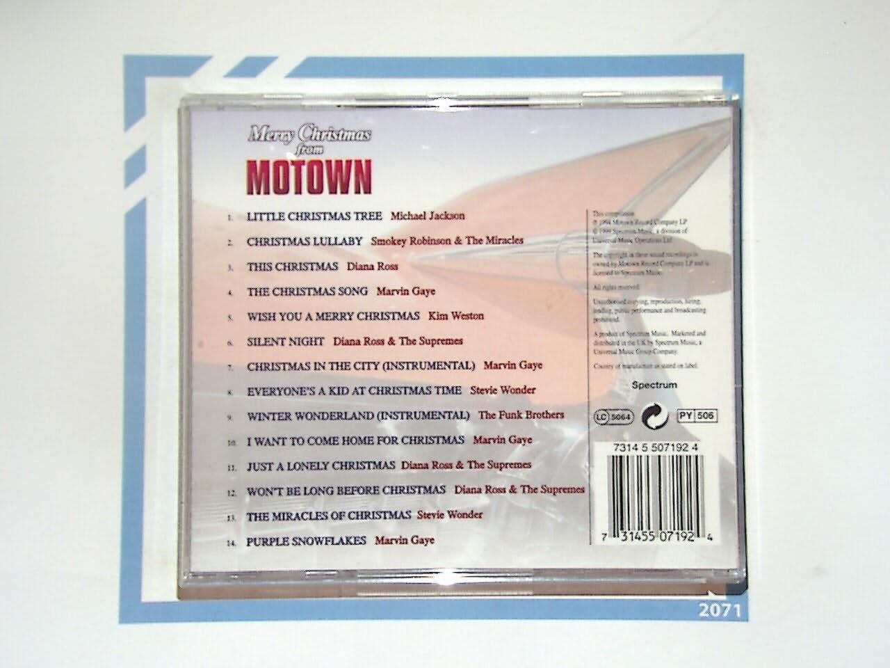 Various Artists - Merry Christmas From Motown CD Mint