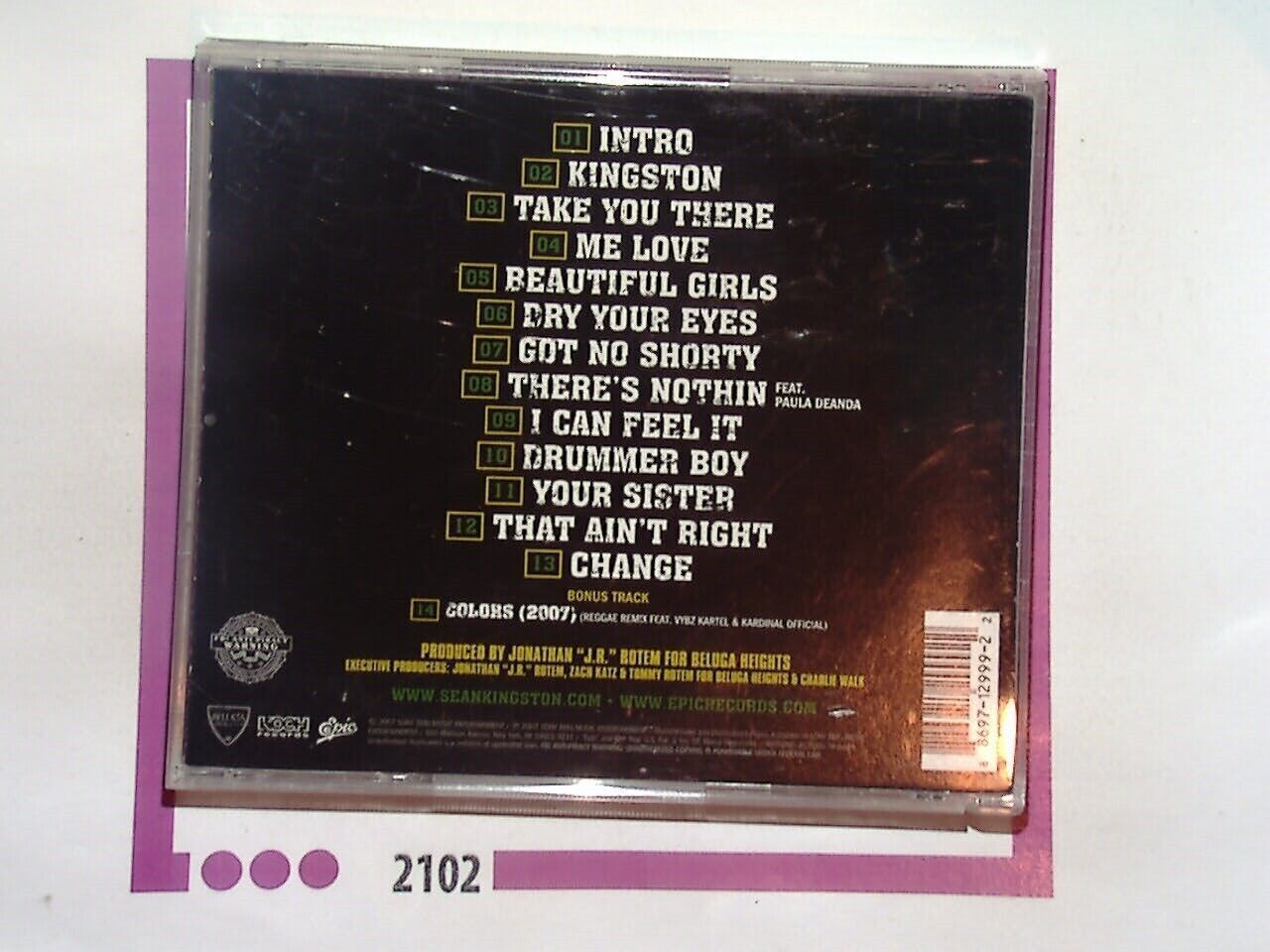 Sean Kingston - Sean Kingston CD VGC