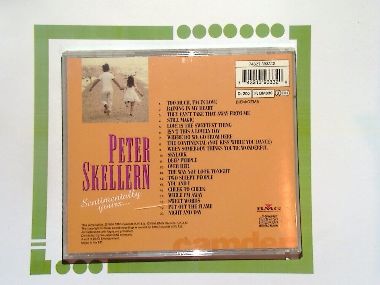 Peter Skellern Sentimentally Yours CD Nr Mint