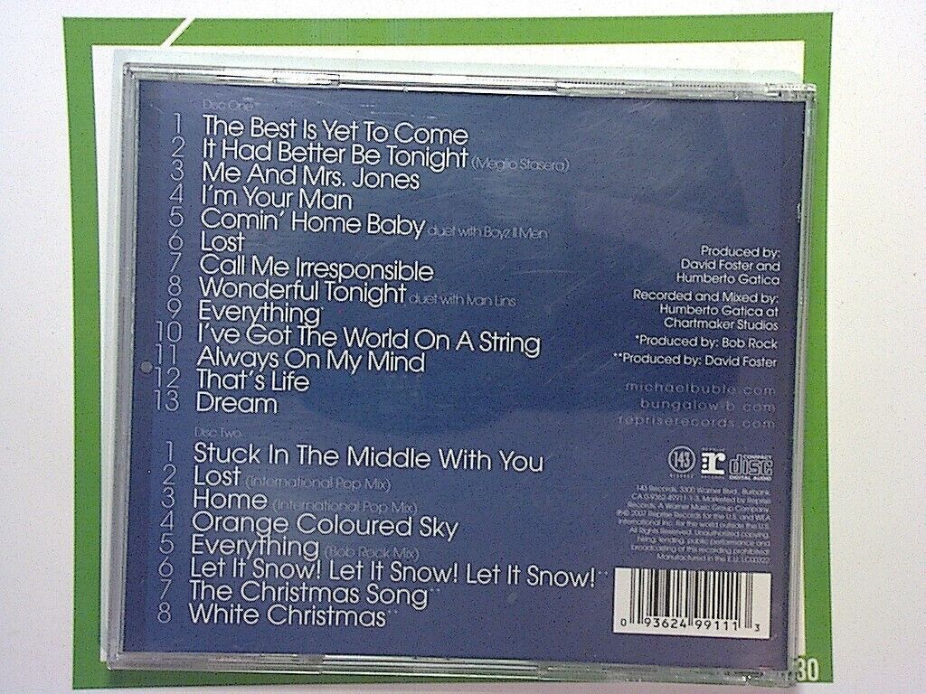 Michael Bublé Call Me Irresponsible Tour Edition 2CD Mint
