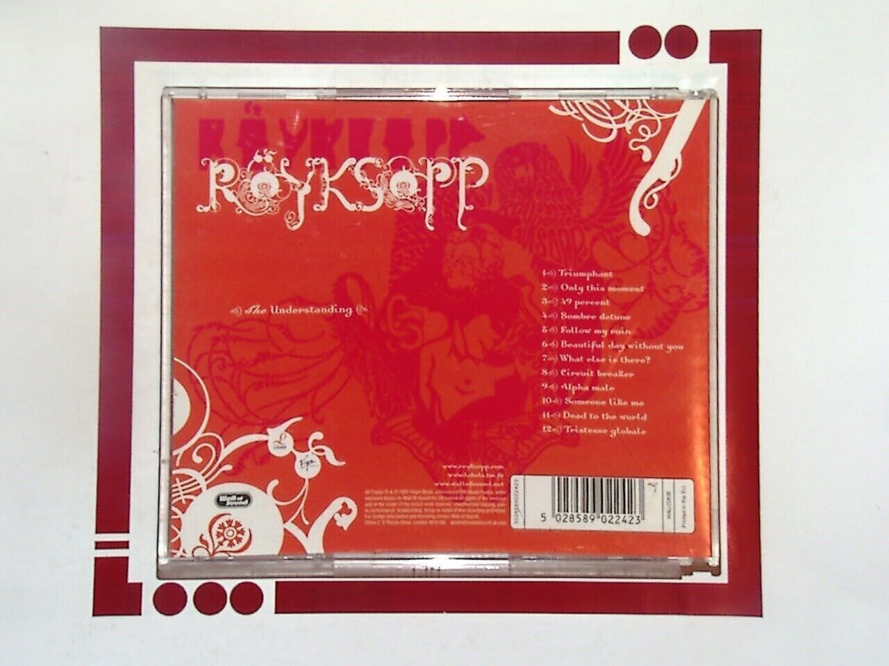 Royksopp The Understanding CD Nr Mint