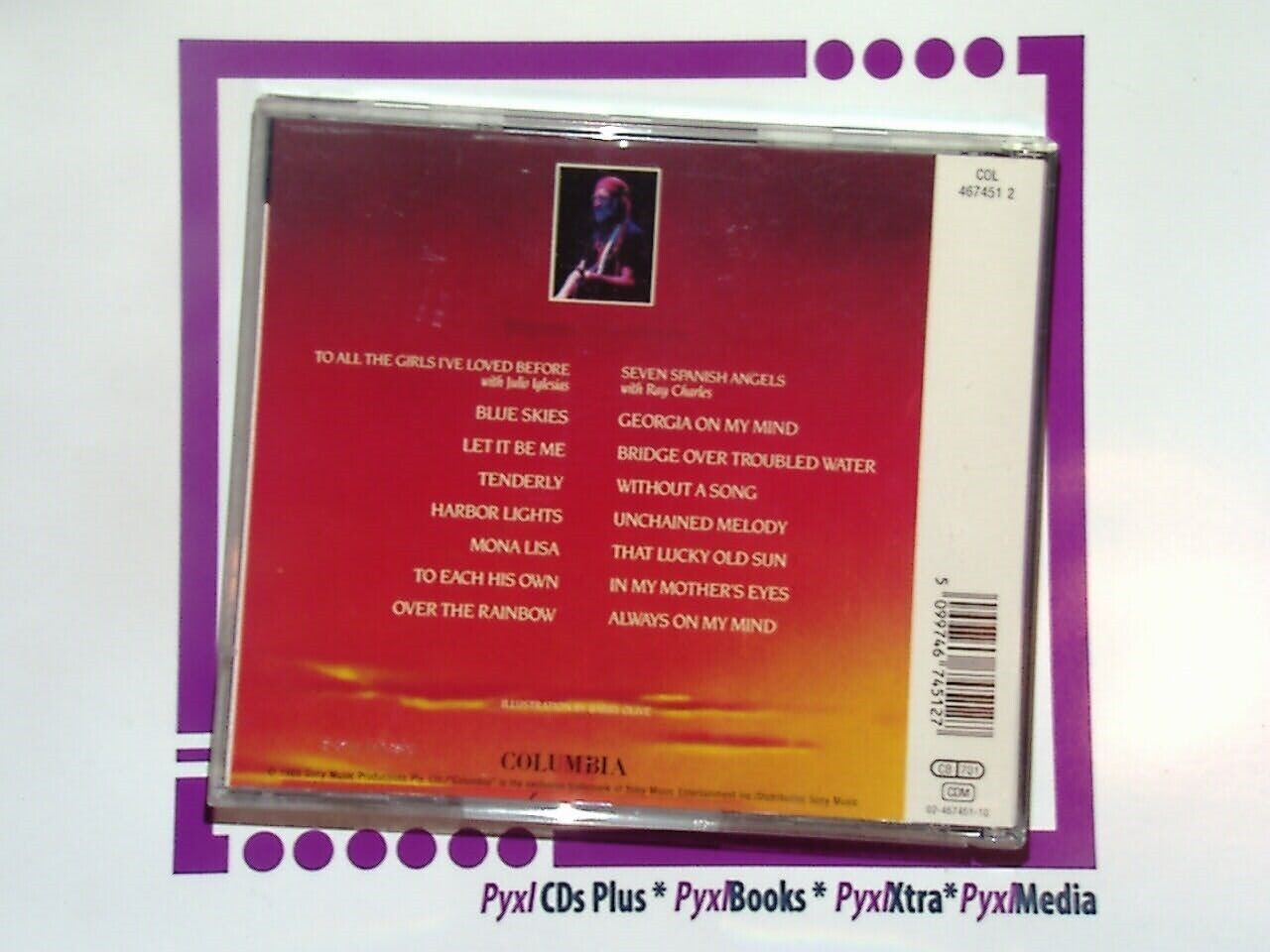 Willie Nelson Love Songs CD Nr Mint
