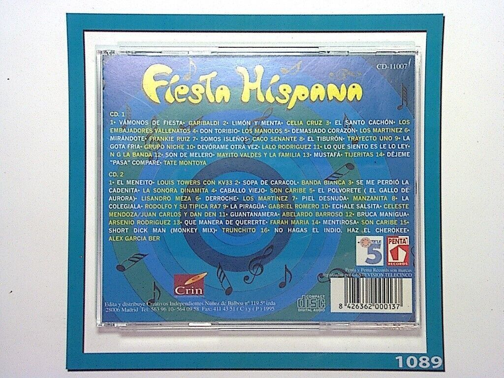 Various Artists Fiesta Hispana 2CD Mint (Gift Option)*