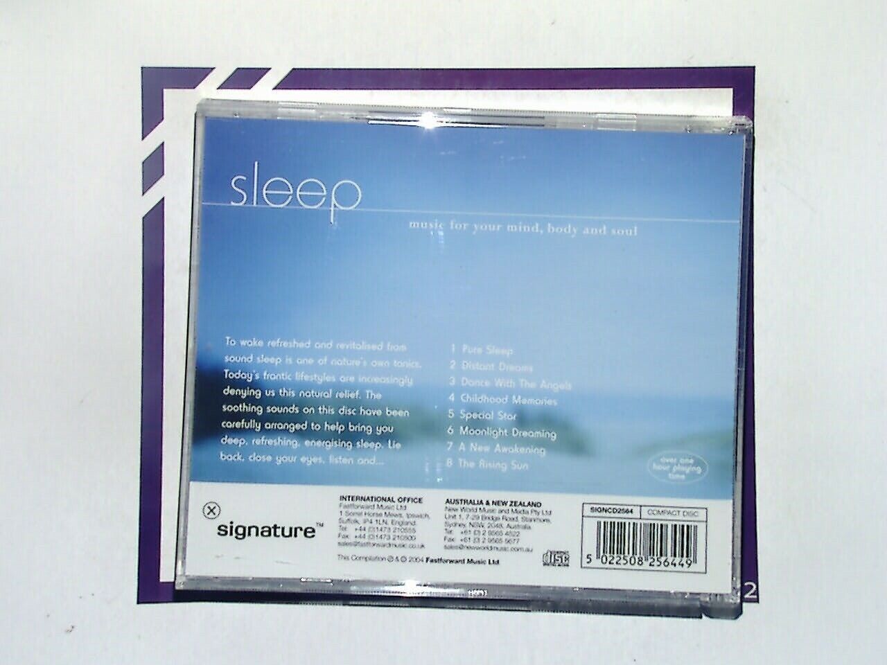 Sleep - Music for Your Mind, Body and Soul Cd Mint