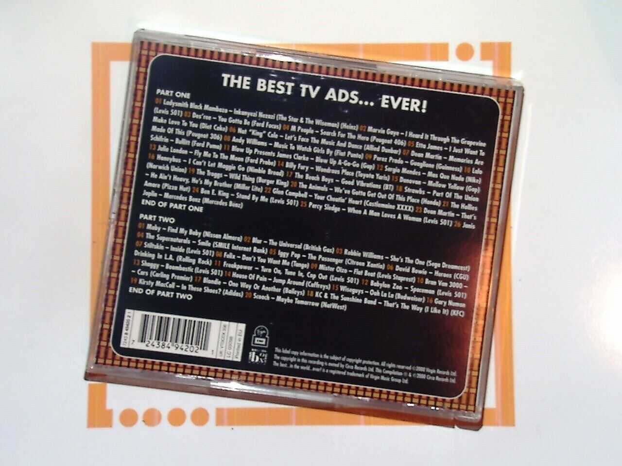 Various - The Best TV Ads ... Ever! 2CD Mint