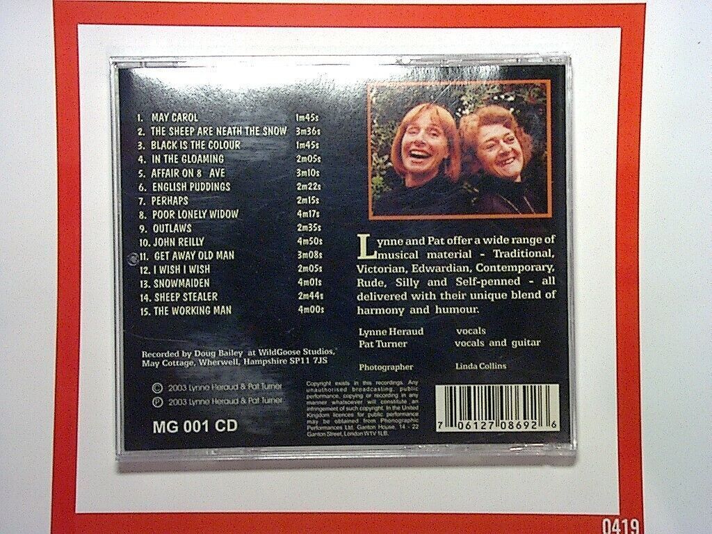 Various - PARALLEL CD UK 2003 CD Lynne Heraud Pat Turner Mint