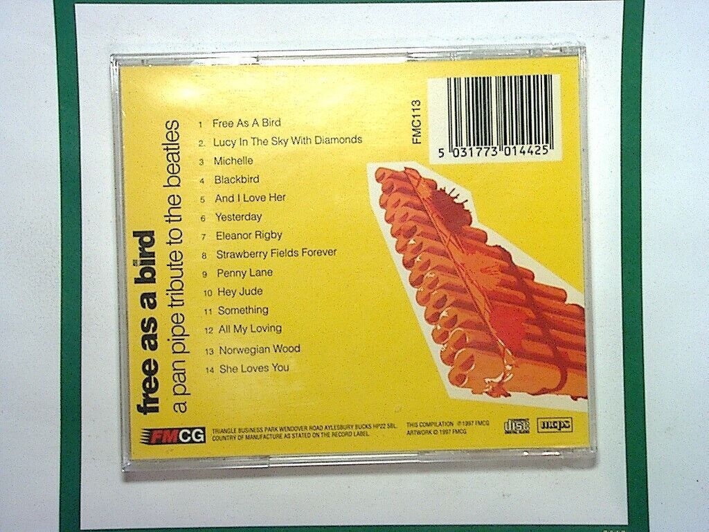 Various - Free As A Bird - A Pan Pipe Tribute To The Beatles CD Mint
