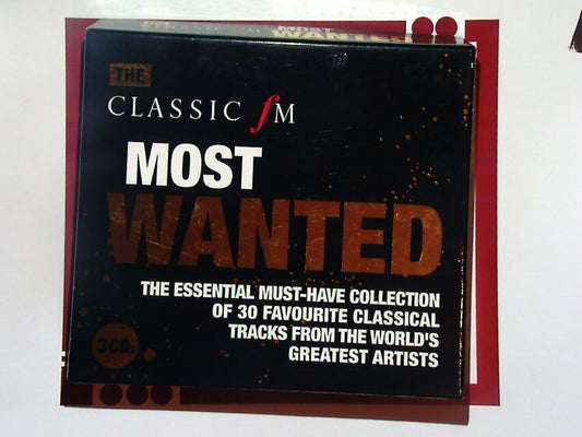 Various Classic FM Most Wanted 3CD Mint