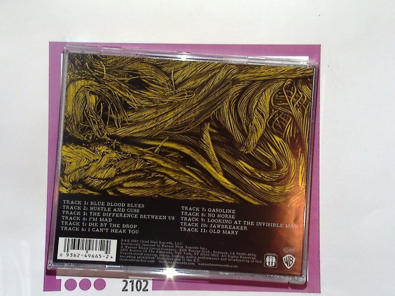 The Dead Weather Sea Of Cowards CD Mint