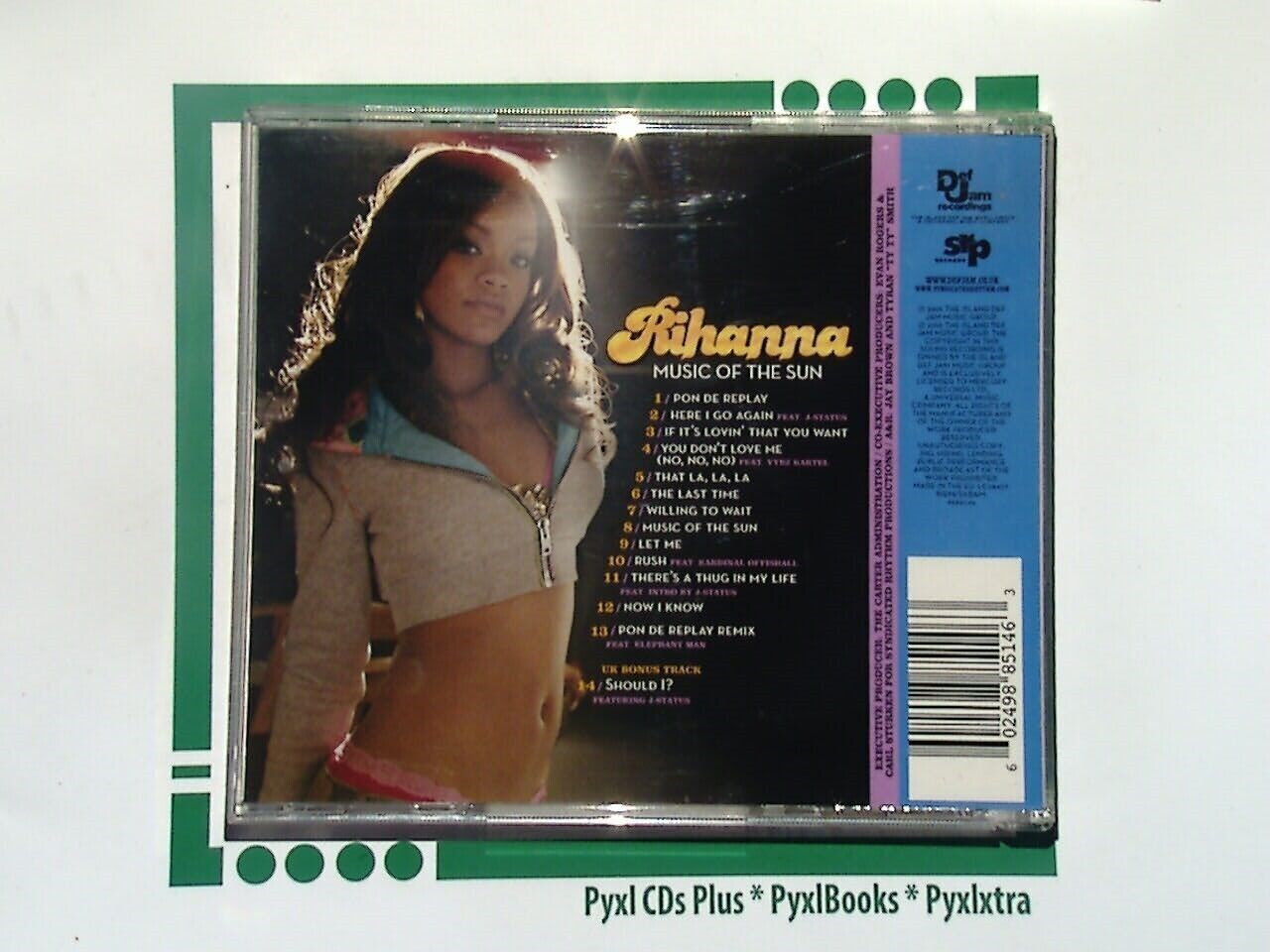 2 x Rihanna CDs - Music Of the Sun / Rated R Mint