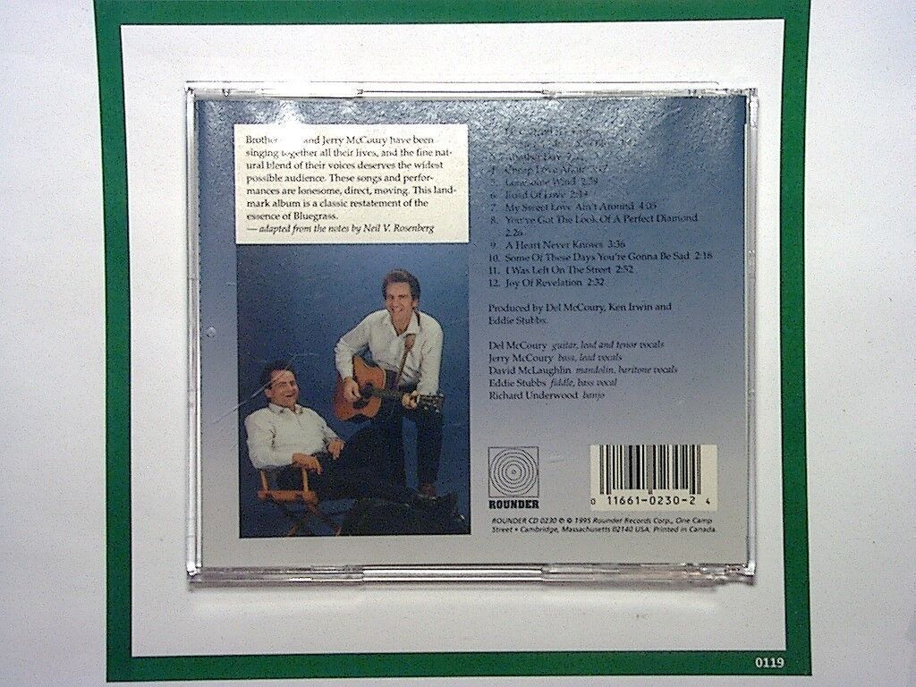 The McCoury Brothers - McCoury Brothers (1995) CD Mint