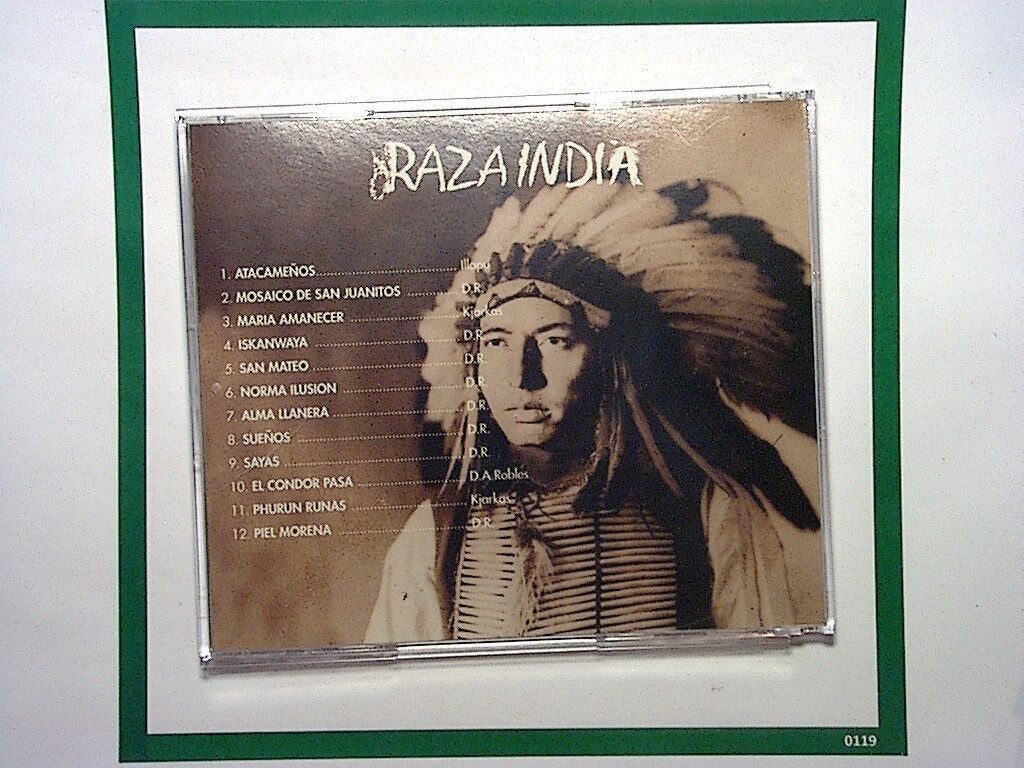 Raza India - Indian race CD Mint