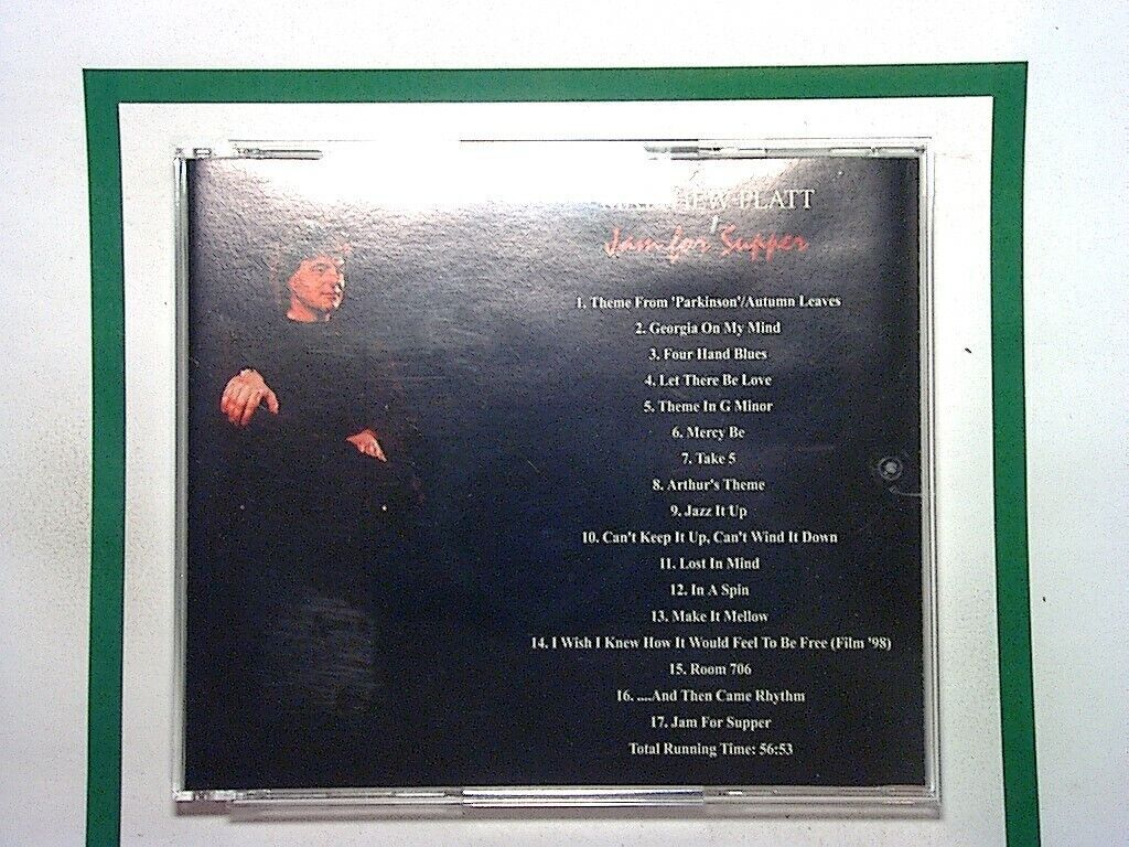 Matthew Platt - Jam For Supper CD Mint