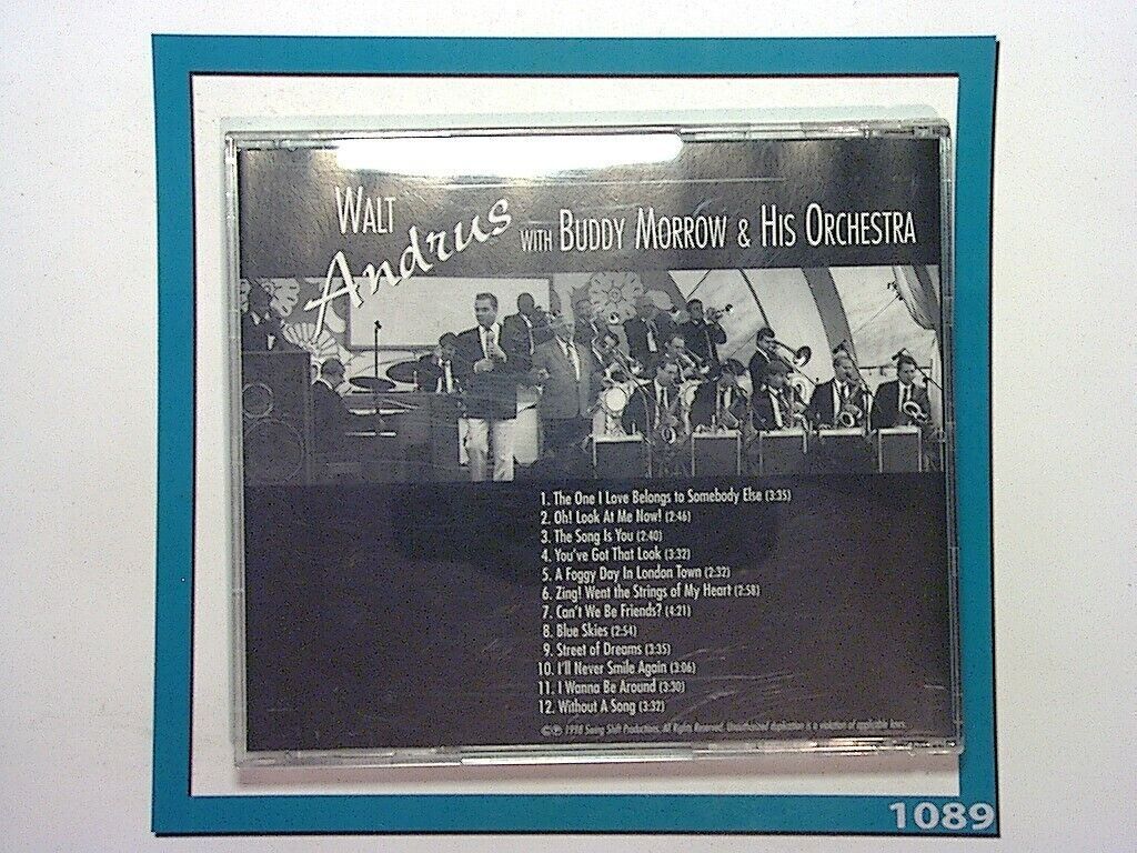 Walt Andrus Buddy Morrow & His Orchestra The Ones We Love CD Mint