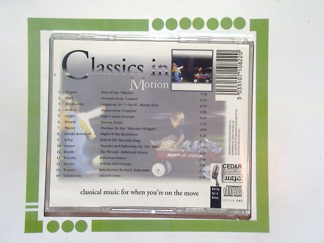 Various - Classics in Motion CD VGC