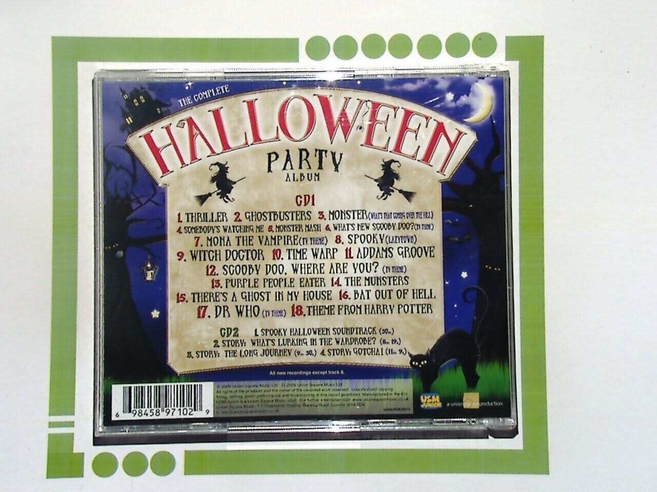 The Complete Halloween Party Album CD Nr Mint